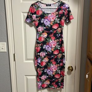 Floral Bodycon dress